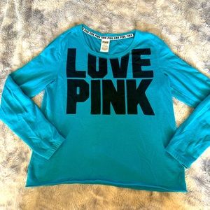 PINK Pullover 💚💙